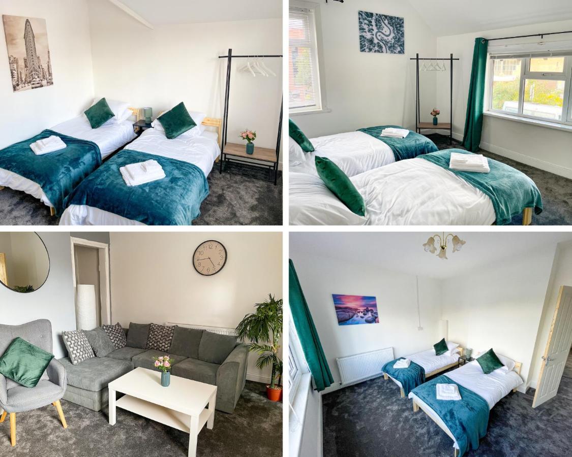 شقة Perfect For Contractors & Families! 7 Beds Free Parking برمنغهام المظهر الخارجي الصورة